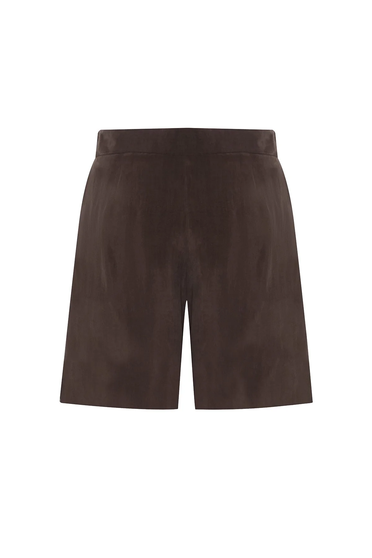 Pilli Şort Kahve - 4
