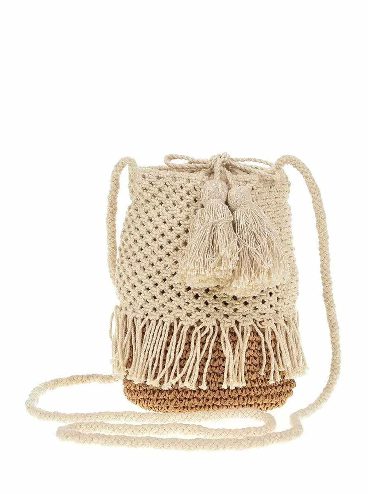 Püskül Detaylı Kadın Çanta Standart Renk - 1