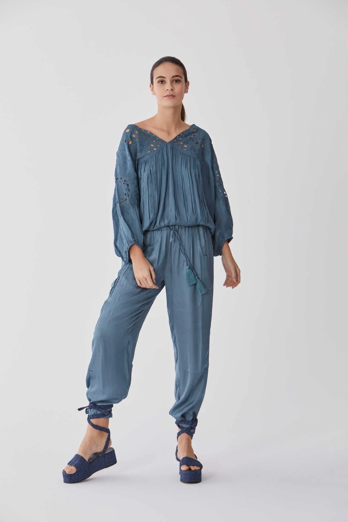 Şalvar Model Kadın Pantolon Standart Renk - 3