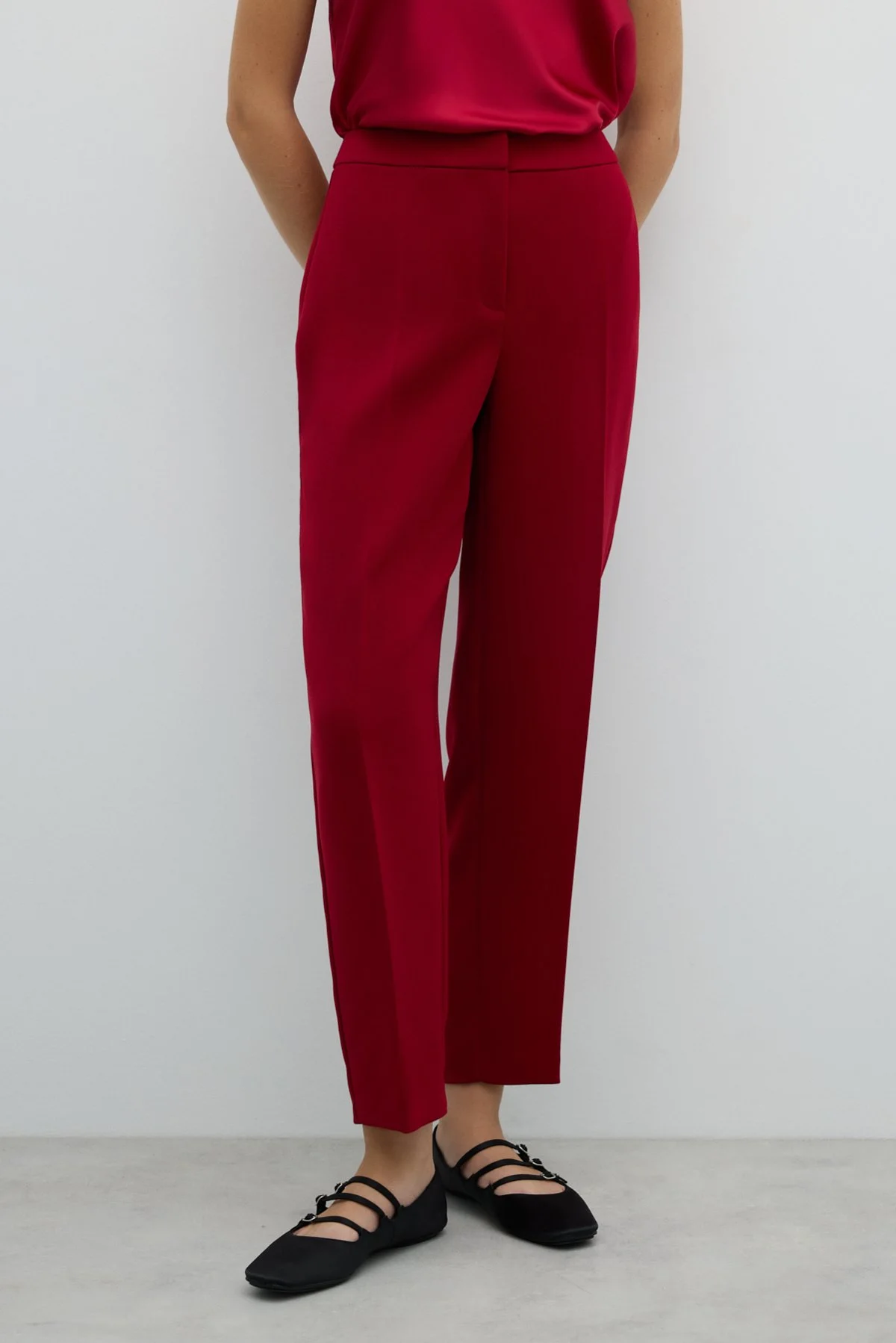 Sigaret Pantolon Bordo - 3