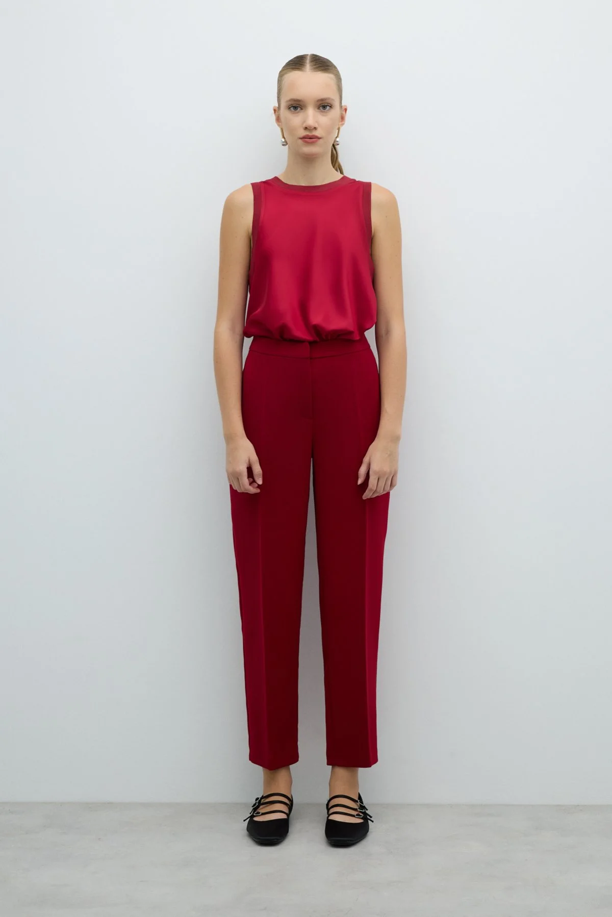 Sigaret Pantolon Bordo - 2