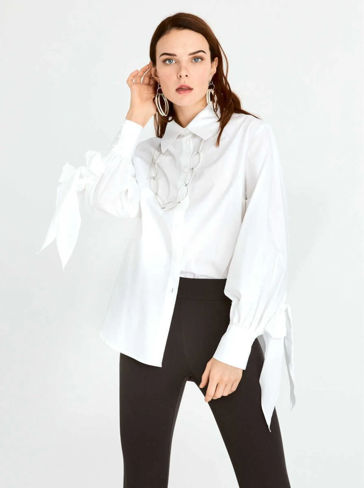  Skinny Kadın Pantolon Acı Kahve - 2