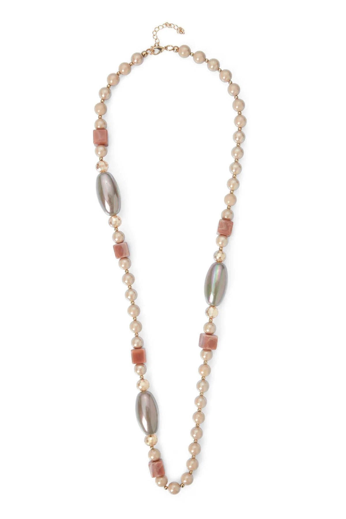 Taş Detaylı Kolye Standart Renk - 1