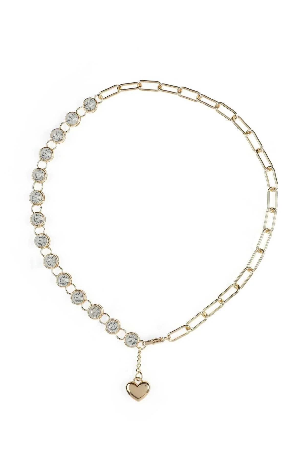 Taşlı Kadın Kolye Standart Renk - 3