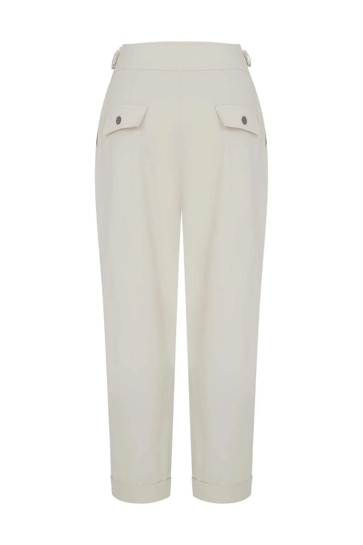 Tokalı Kadın Pantolon Bej - 5