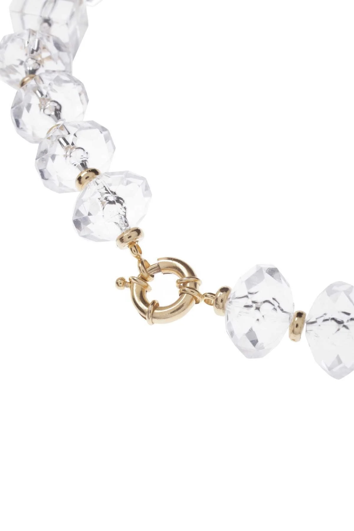  Transparan Boncuklu Kolye Standart Renk - 3