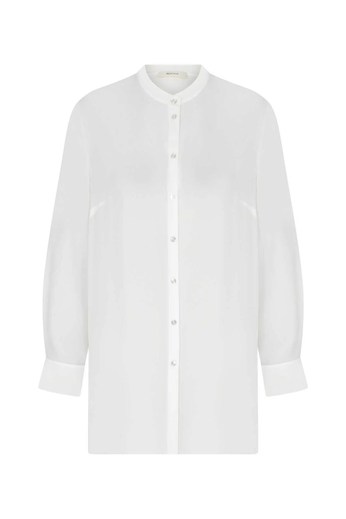 Transparan Kadın Gömlek Kemik - 4