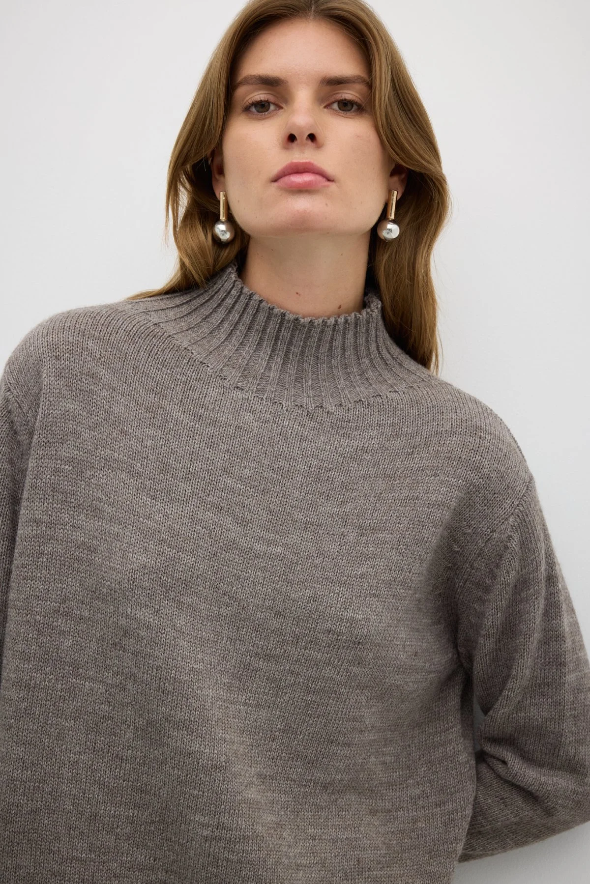 Triko Kazak Kahve Melanj - 4