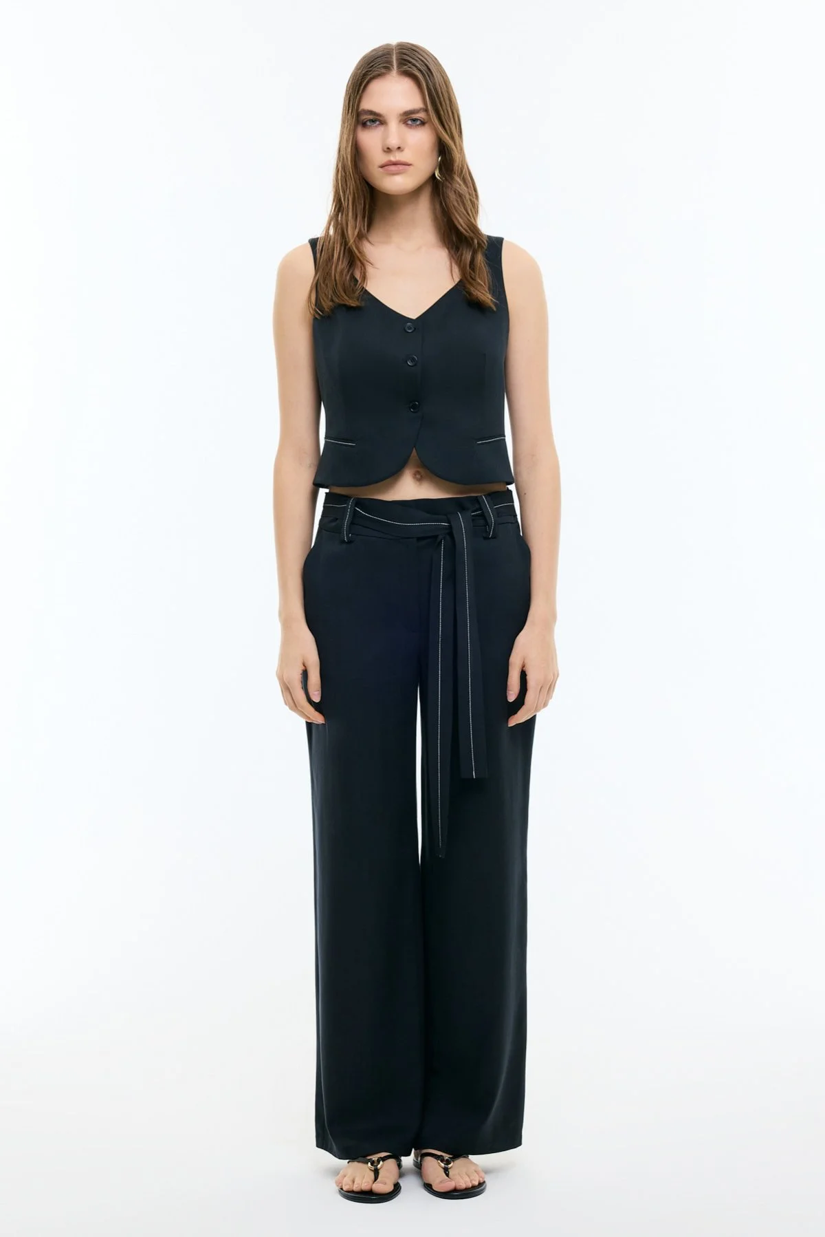 Tailored Fit Yelek Lacivert - 4