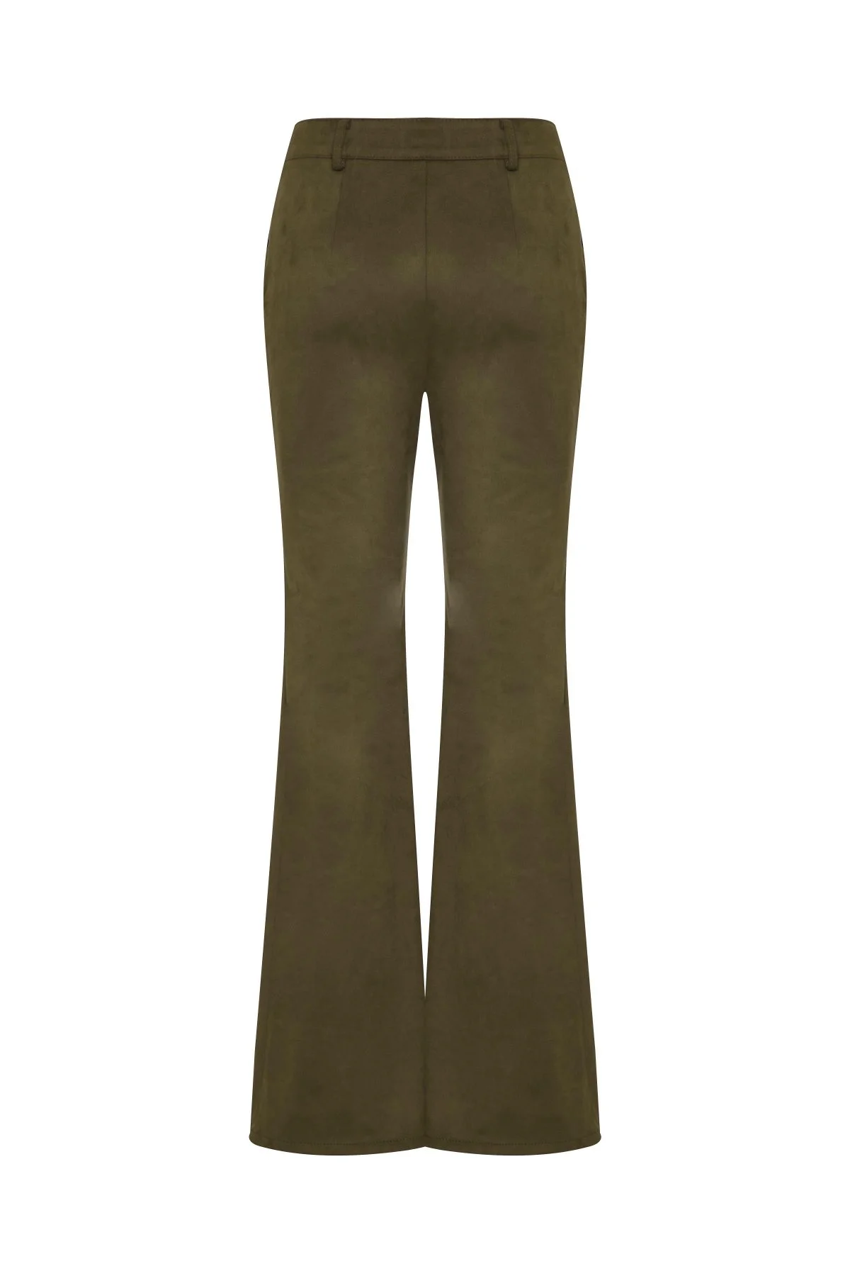 Geniş Paça Pantolon Haki - 6