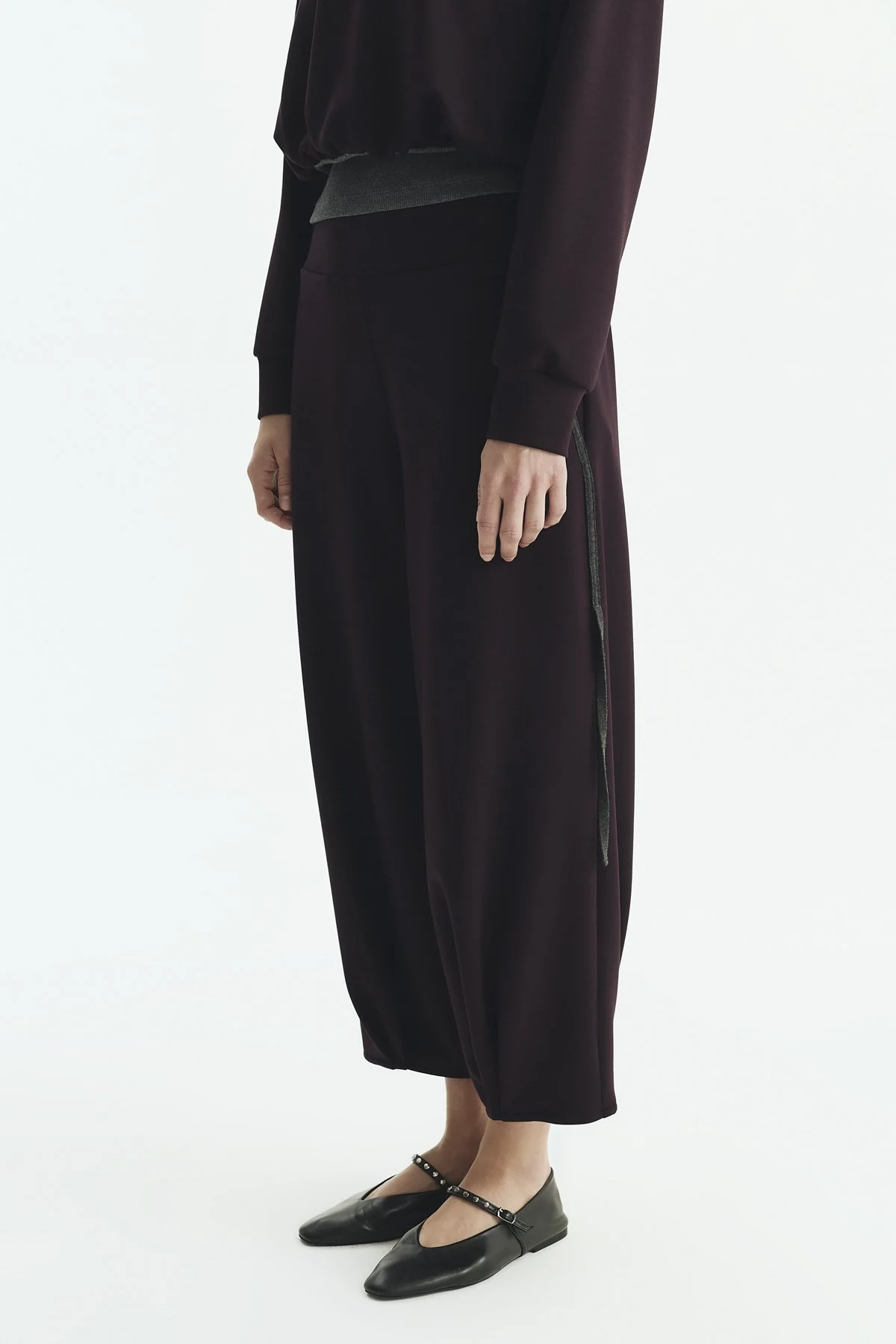 Beli Lastikli Jogger Pantolon A. Mürdüm - 3