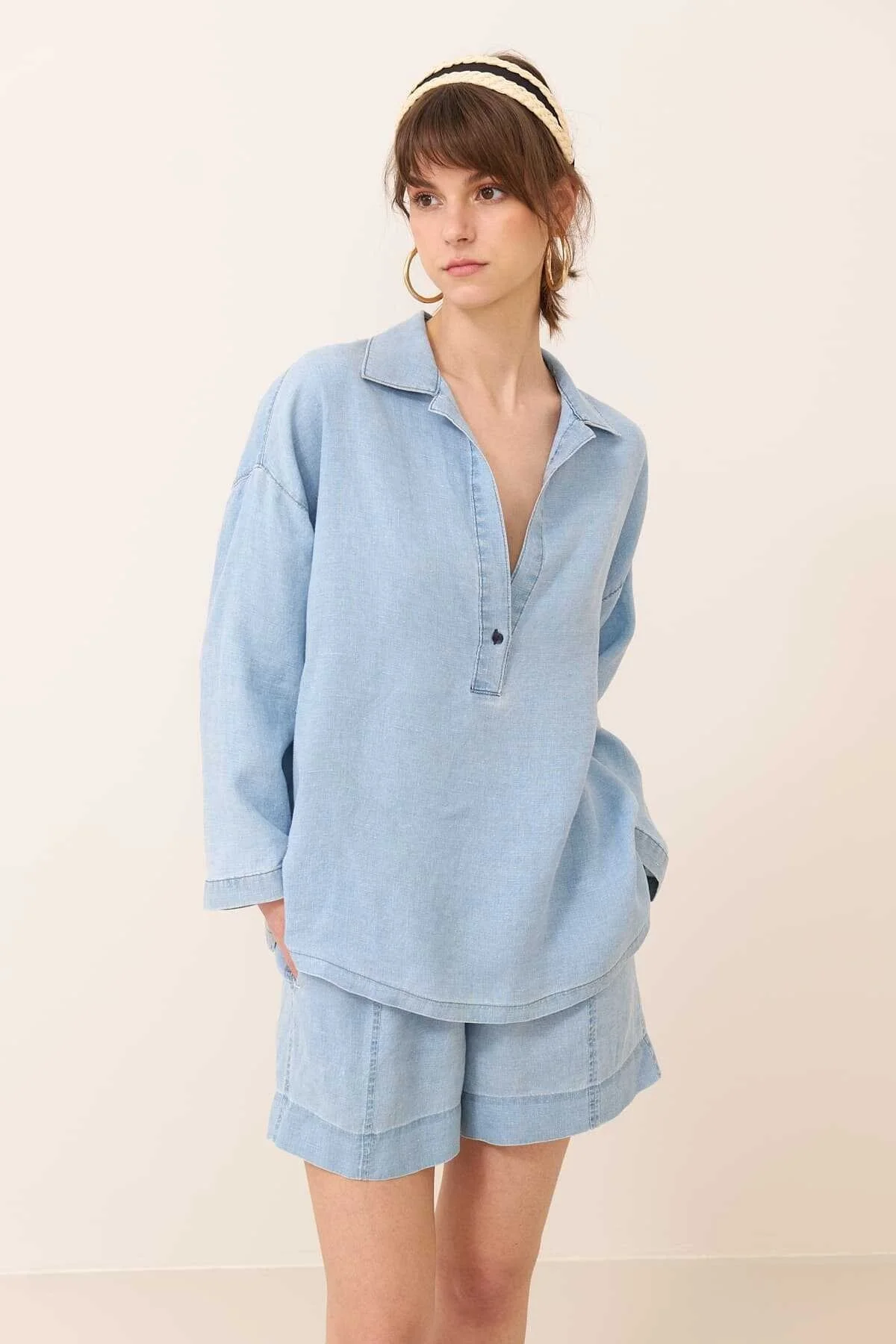 Truvakar Kollu Gömlek Standart Renk - 1