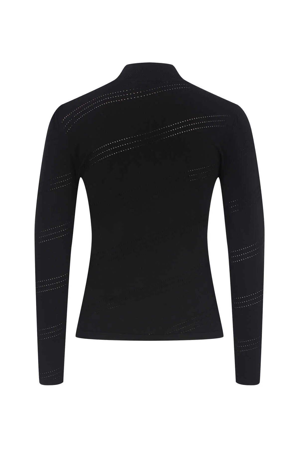  Uzun Kollu Triko Siyah - 2