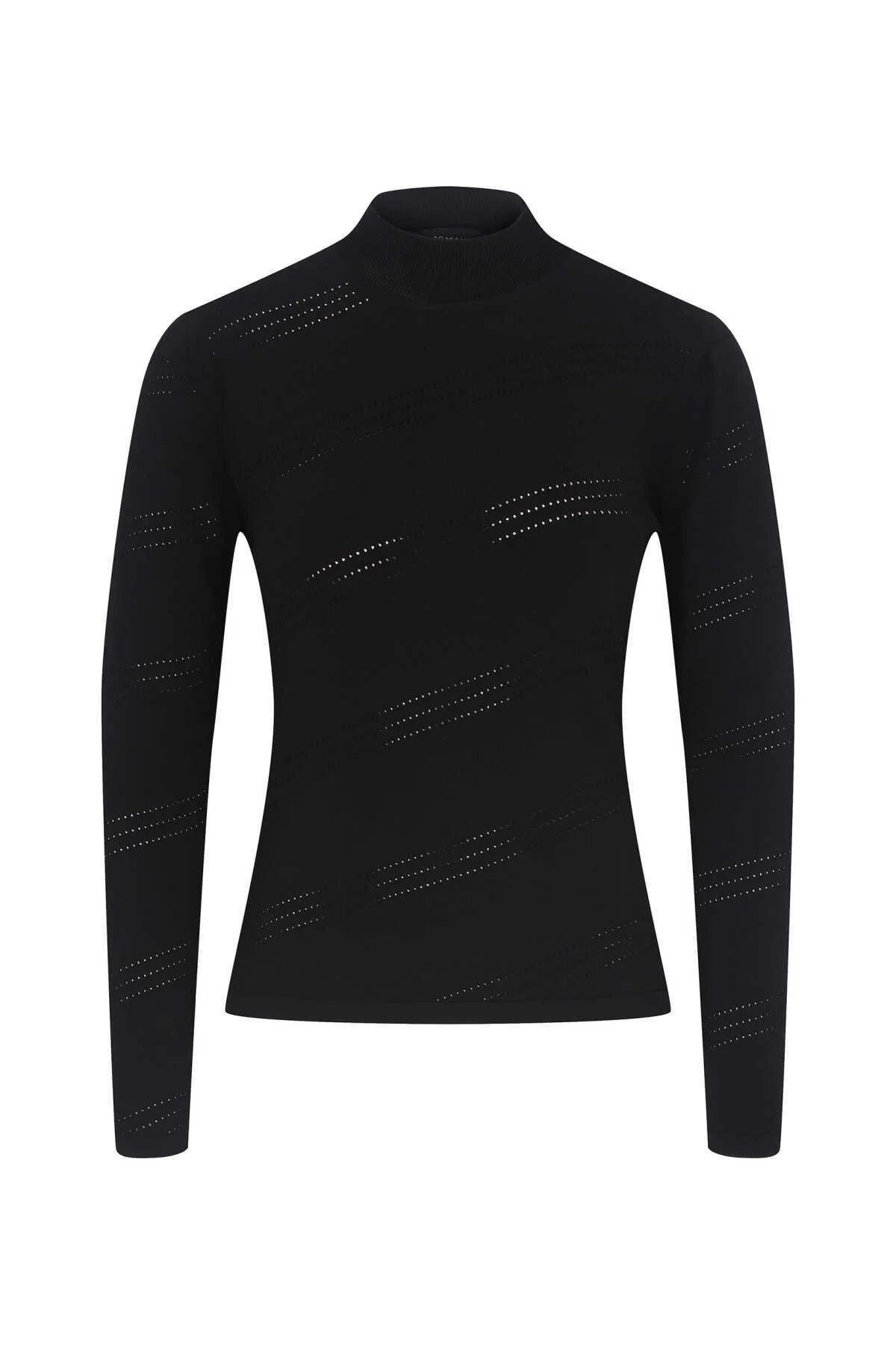  Uzun Kollu Triko Siyah - 1