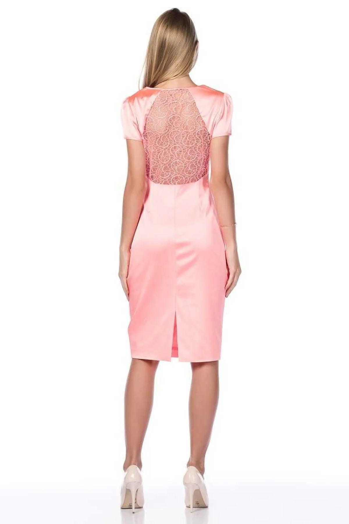 Midi Boy Elbise Coral - 2