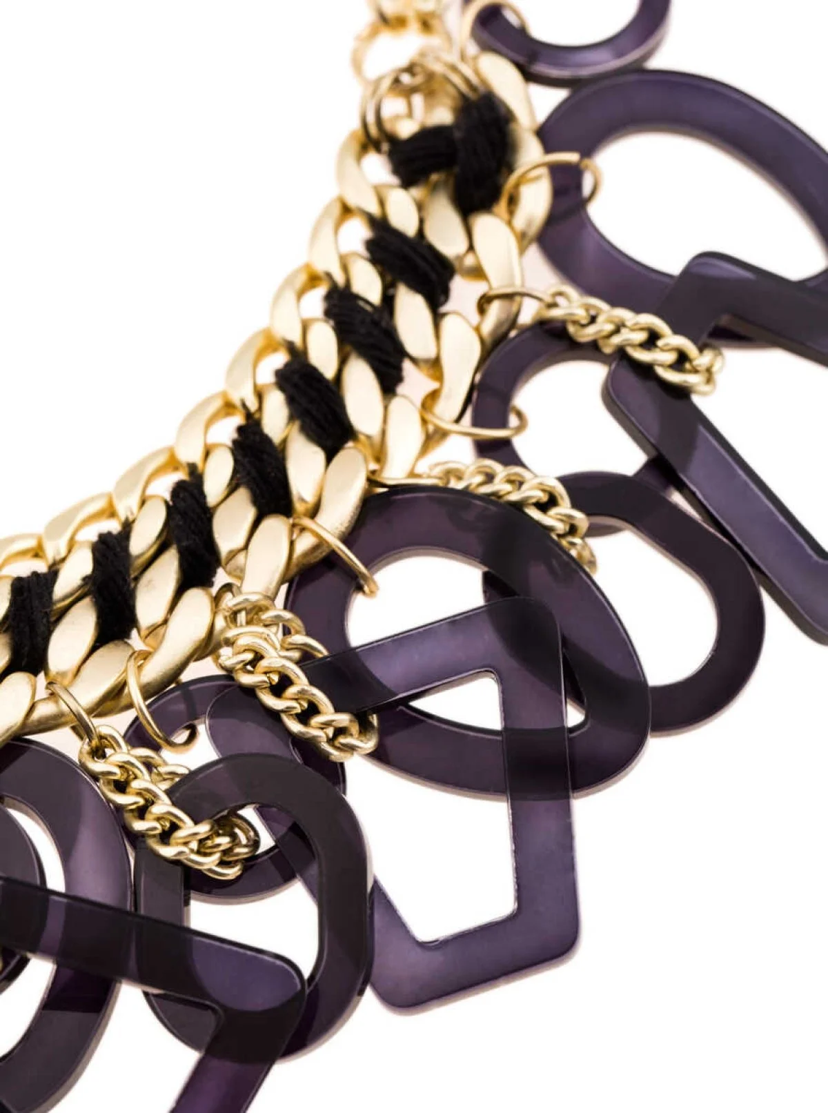 Kolye Siyah-Gold - 2