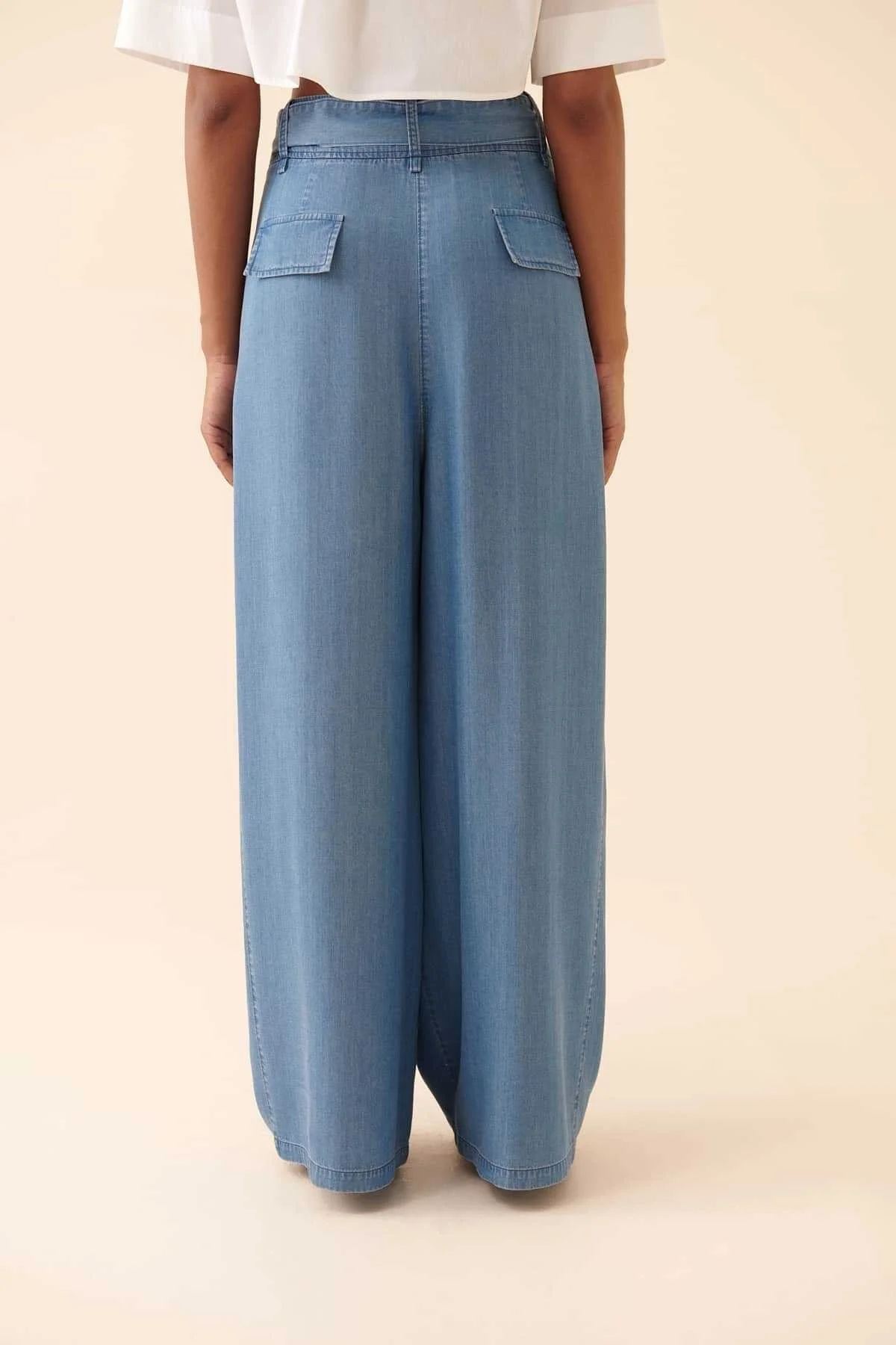 Pantolon Lacivert - 4