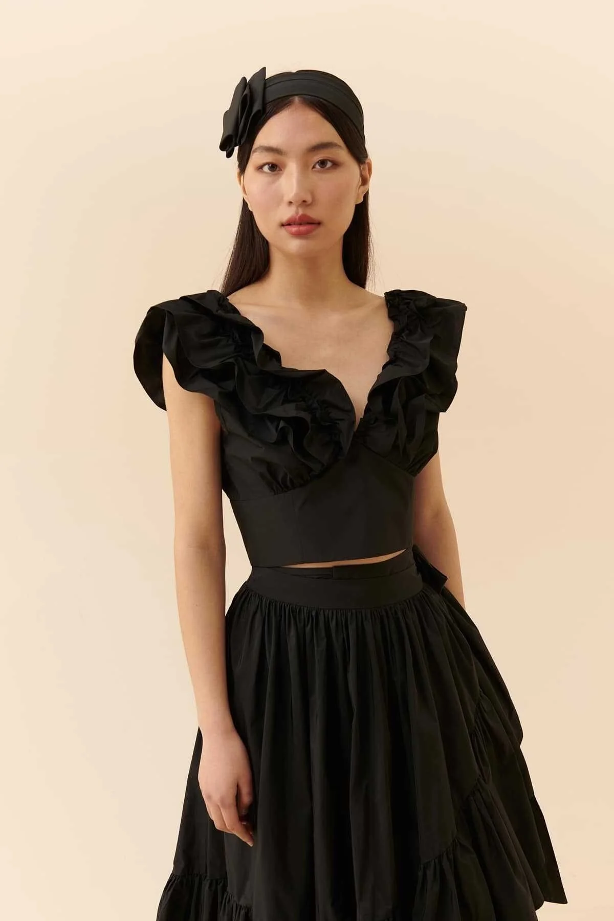 Abiye Bluz Siyah - 3