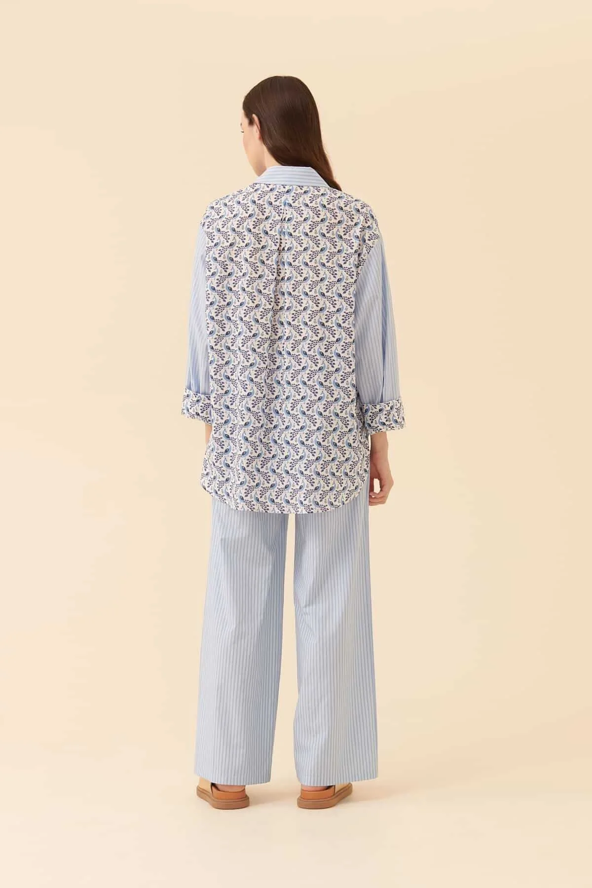 Çizgili Gömlek Standart Renk - 3