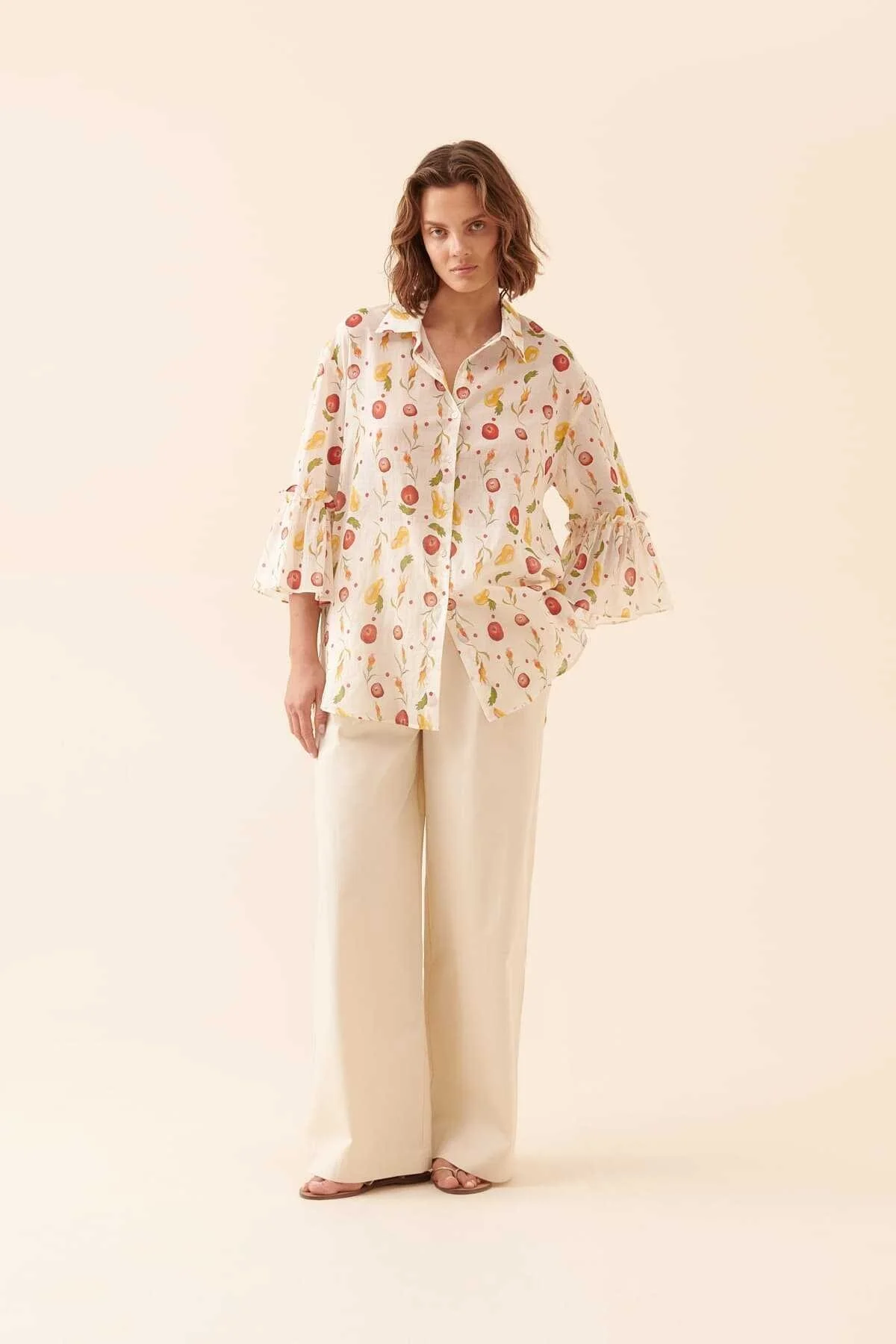 Desenli Gömlek Standart Renk - 3