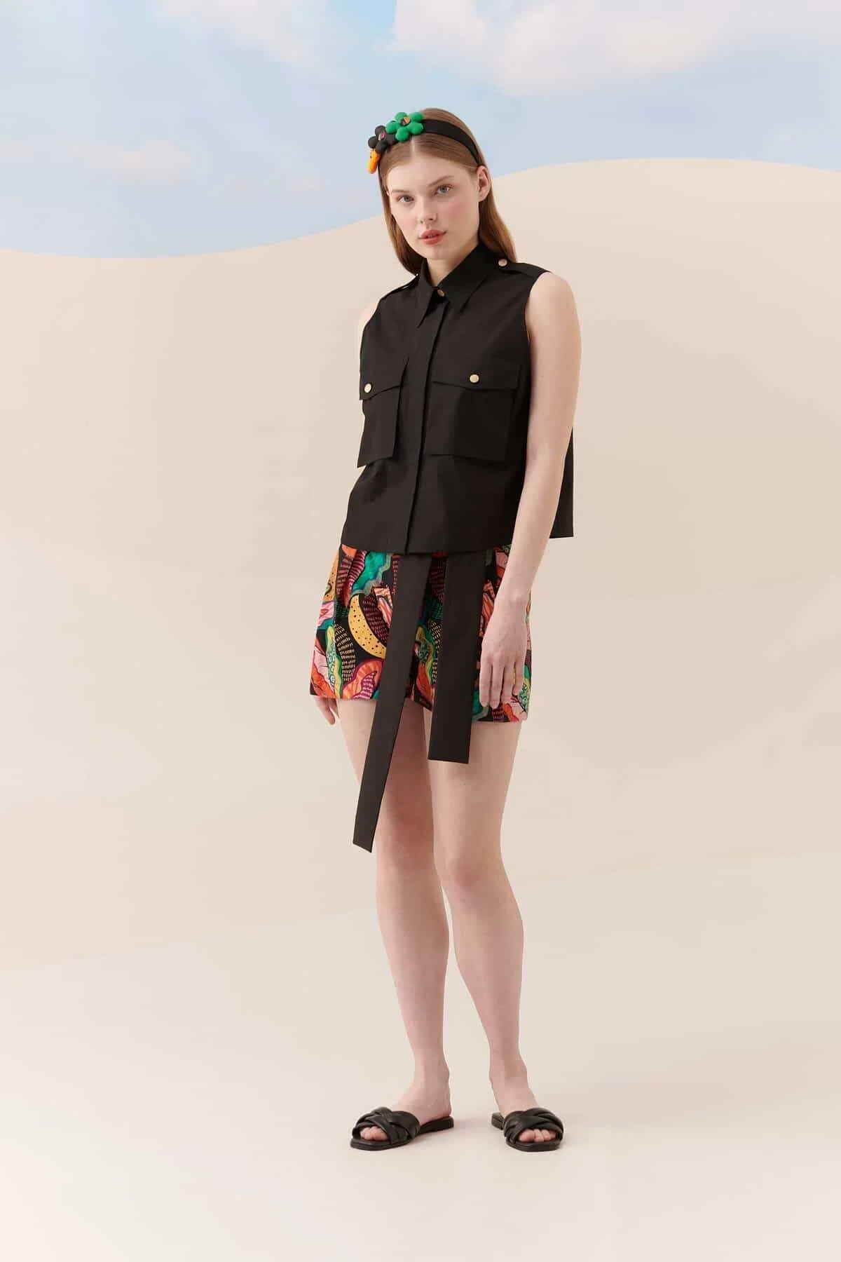 Cepli Kolsuz Gömlek Siyah - 3