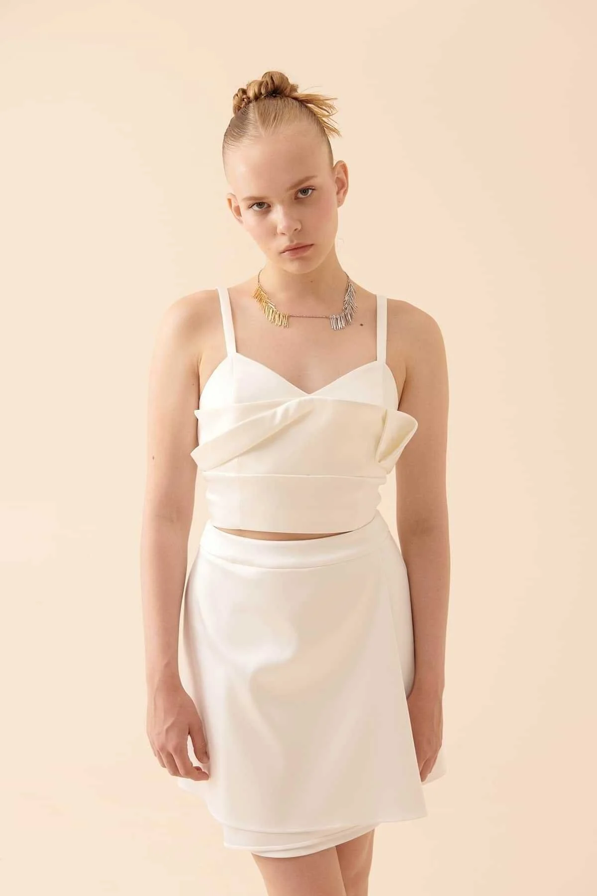 Askılı Büstiyer Beyaz - 1