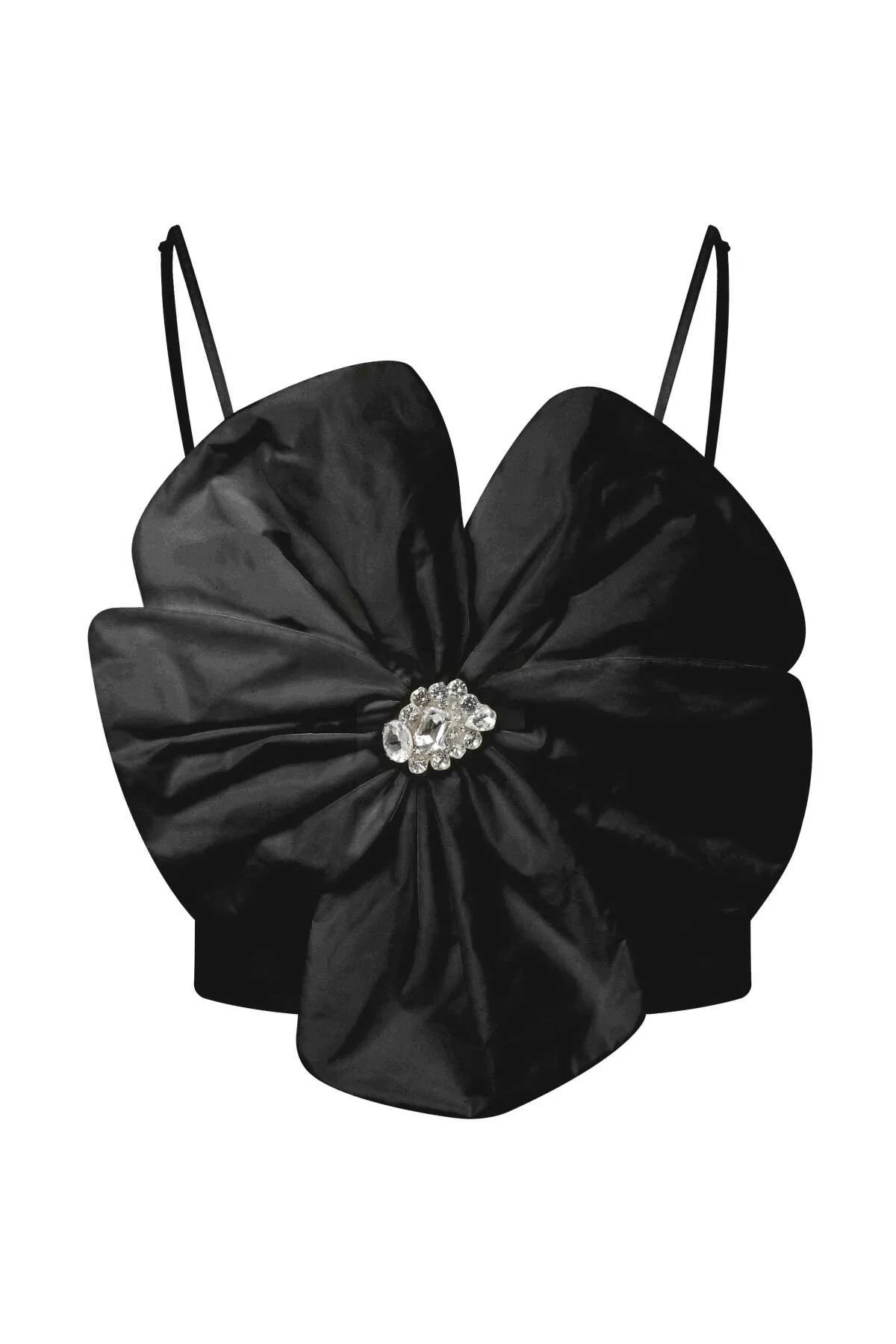 Abiye Askılı Büstiyer Siyah - 1