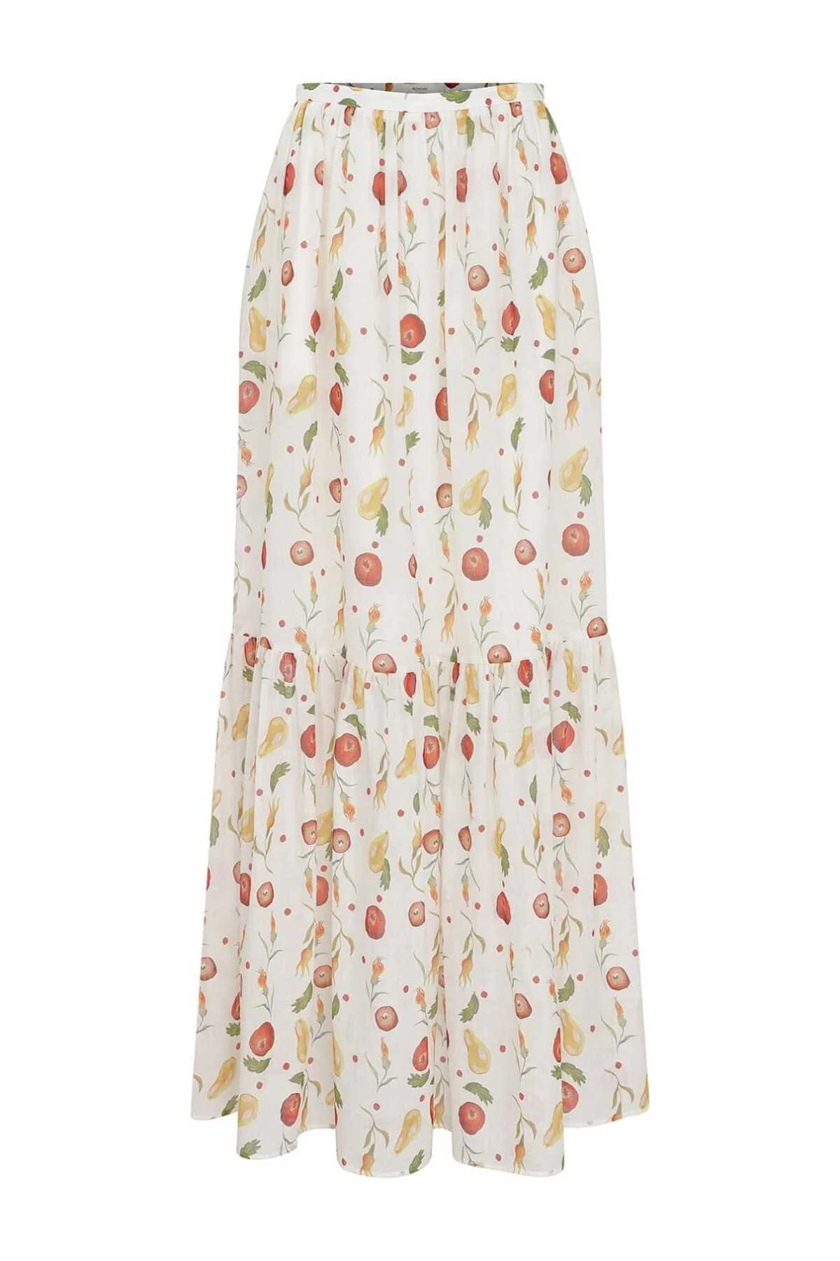 Desenli Etek Standart Renk - 4