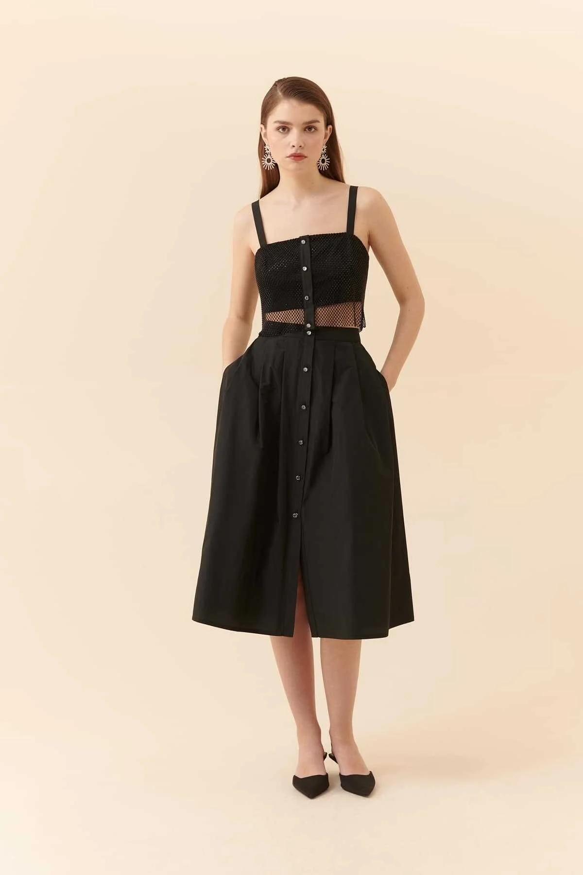 Midi Boy Etek Siyah - 1