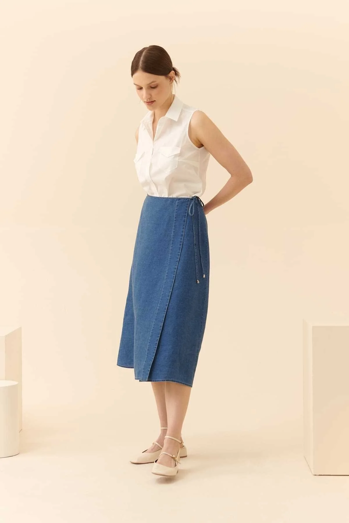 Midi Boy Etek Lacivert - 3