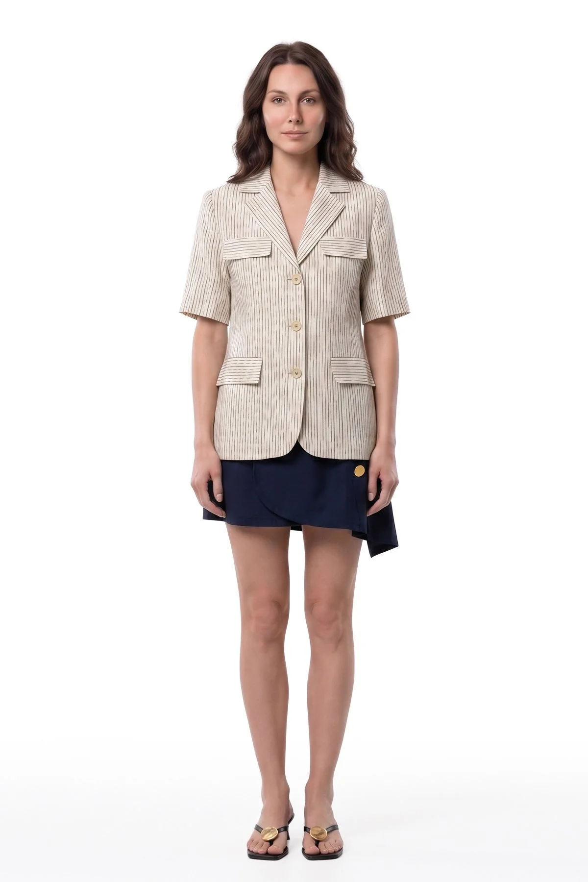 Blazer Ceket Standart Renk - 1