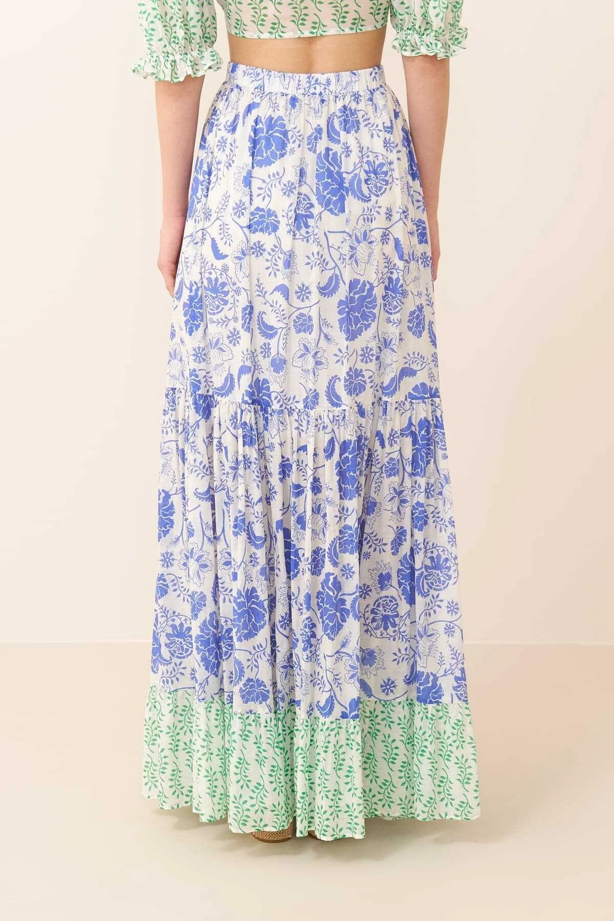 Pileli Maksi Boy Etek Standart Renk - 2