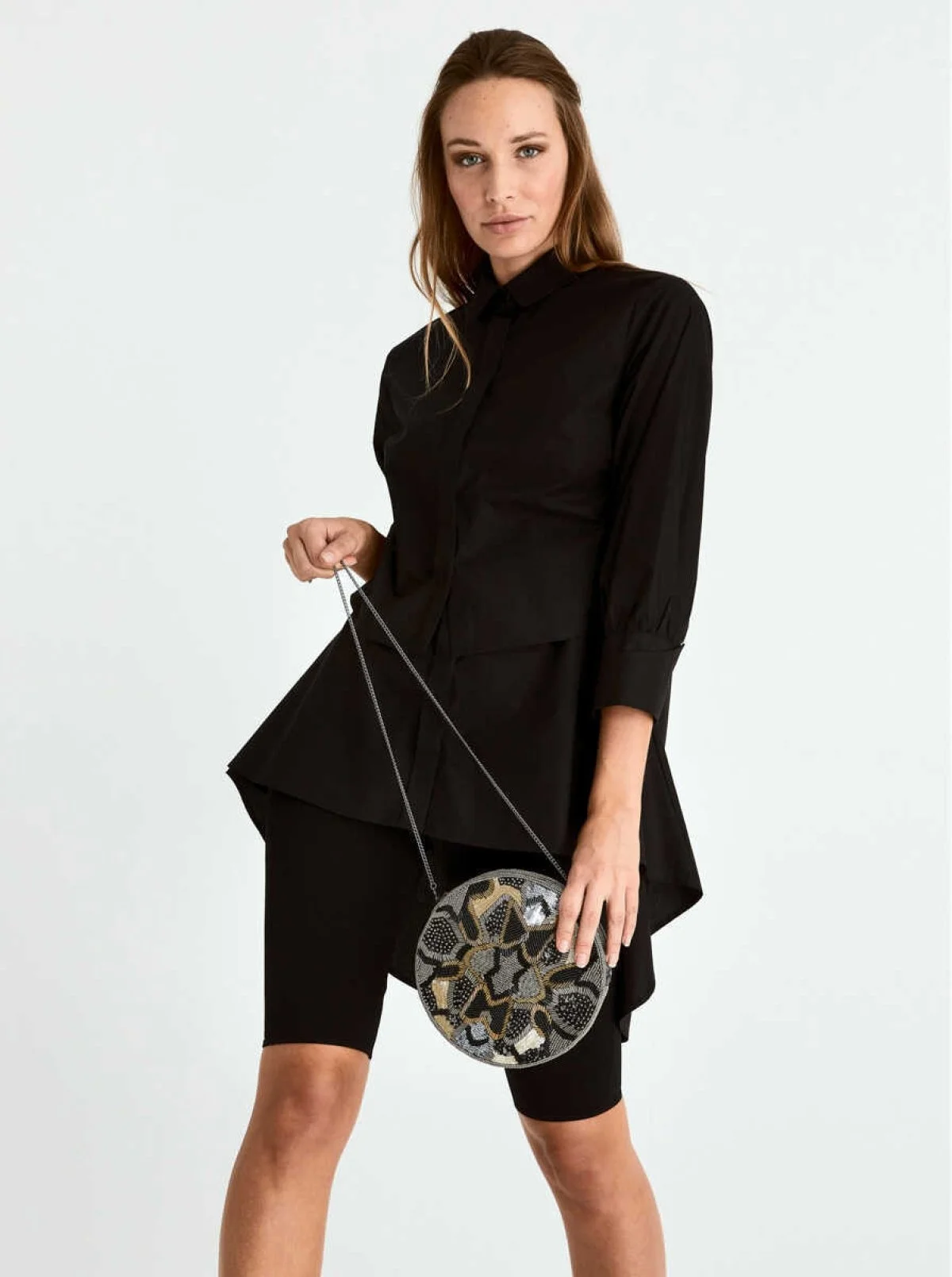  Yarım Kol Gömlek Siyah - 5