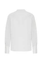 Yaka Detaylı Gömlek Beyaz - 5