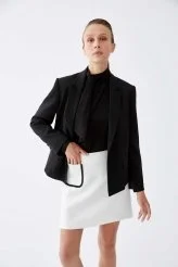  Klasik Kadın Ceket Siyah - 1