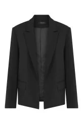 Klasik Kadın Ceket Siyah - 4
