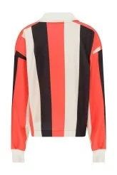  Renkli Çizgili Kadın Sweatshirt Standart Renk - 5