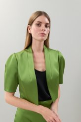 Saten Bolero Yeşil Yeşil