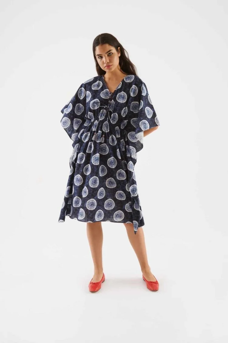Desenli Kimono Standart Renk - 5