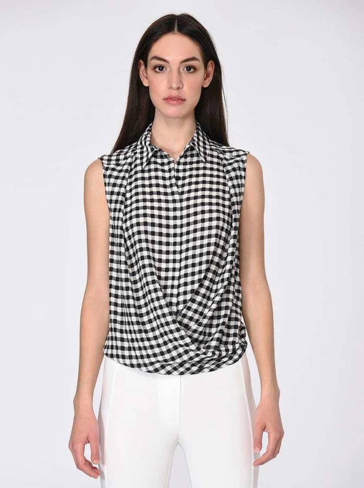 Kareli Bluz Standart Renk - 3