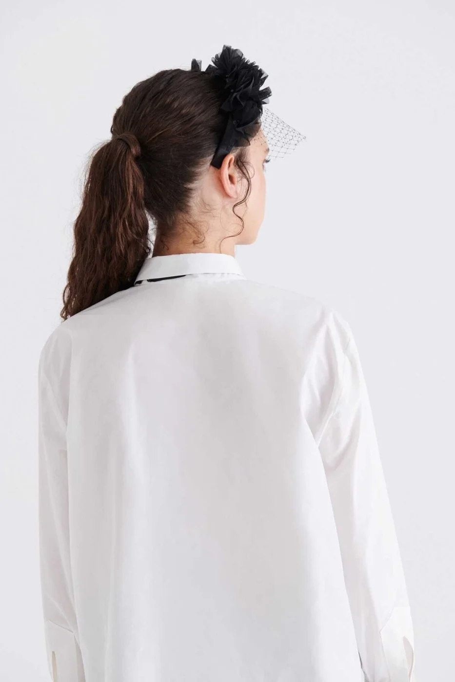 Fırfırlı Gömlek Beyaz - 2