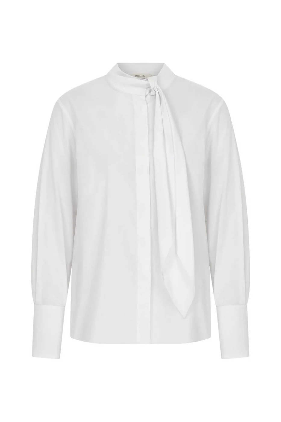 Yaka Detaylı Gömlek Beyaz - 4