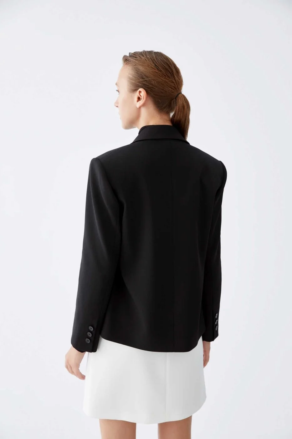 Klasik Kadın Ceket Siyah - 2